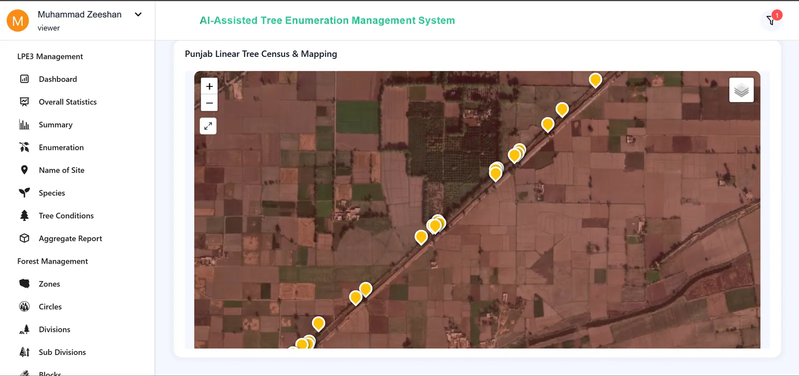 Linear Tree Enumeration System — Frame 14